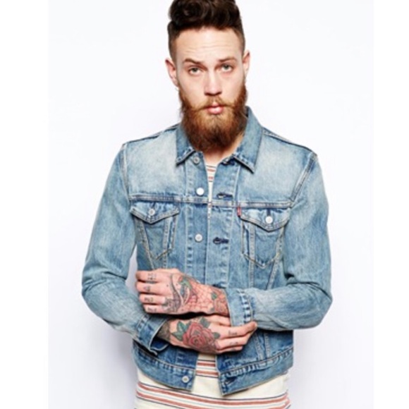 levi's slim fit trucker jacket